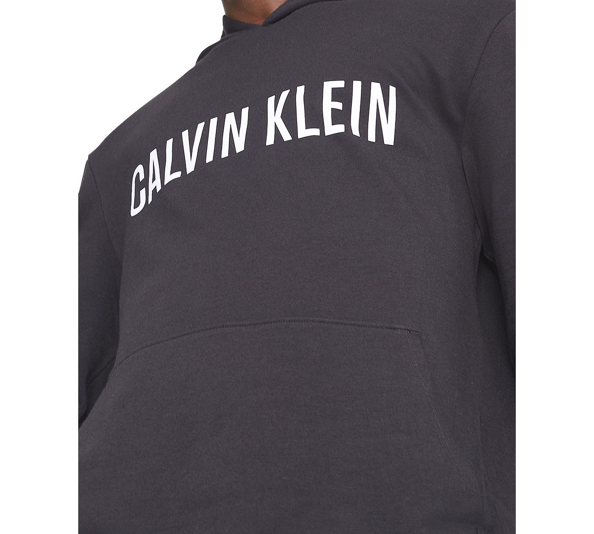 Calvin Klein Intense Power Logo Pajama Hoodie Black