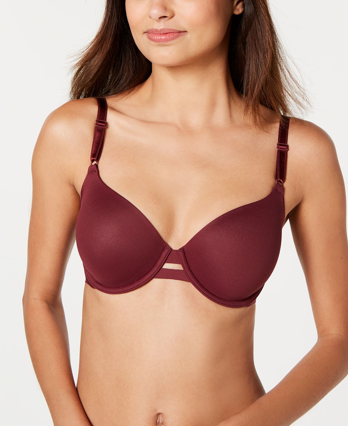 Calvin Klein Invisibles Full Coverage T-shirt Bra Qf1184 Bare- Nude 01 –  CheapUndies