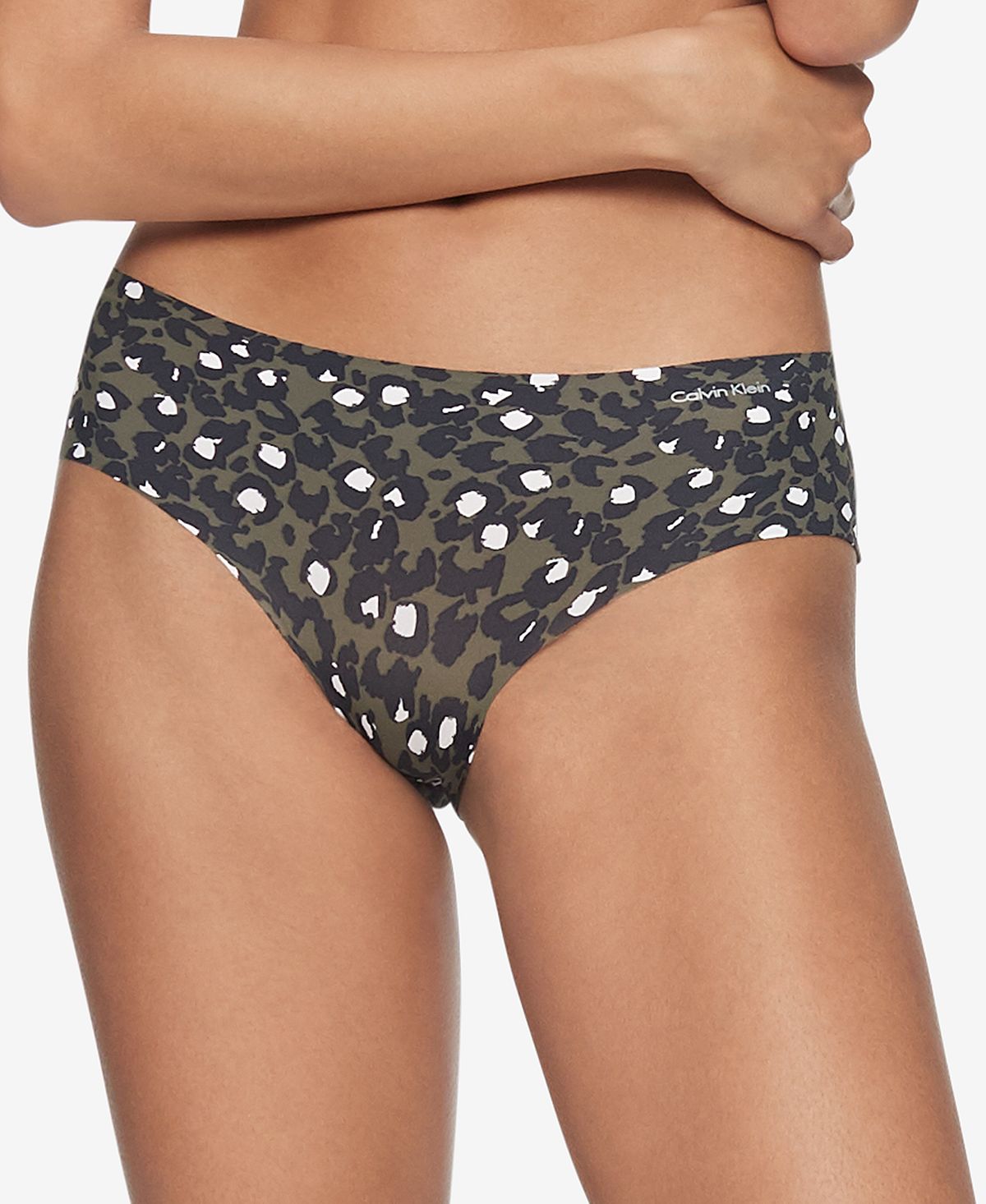 Calvin Klein Invisibles Hipster Underwear D3429 Sunday Leopard_fatigue –  CheapUndies