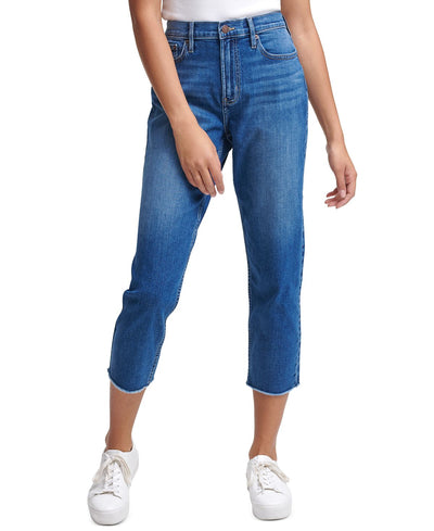 Calvin Klein Jeans High-rise Cropped Straight-leg Jeans Calabasas