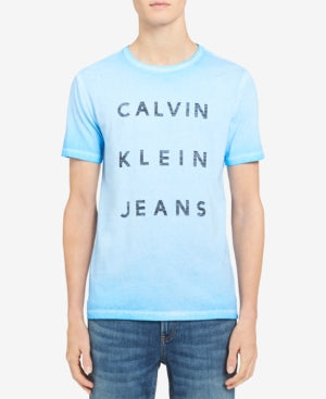 Calvin Klein Jeans Men's Faded Logo T-shirt