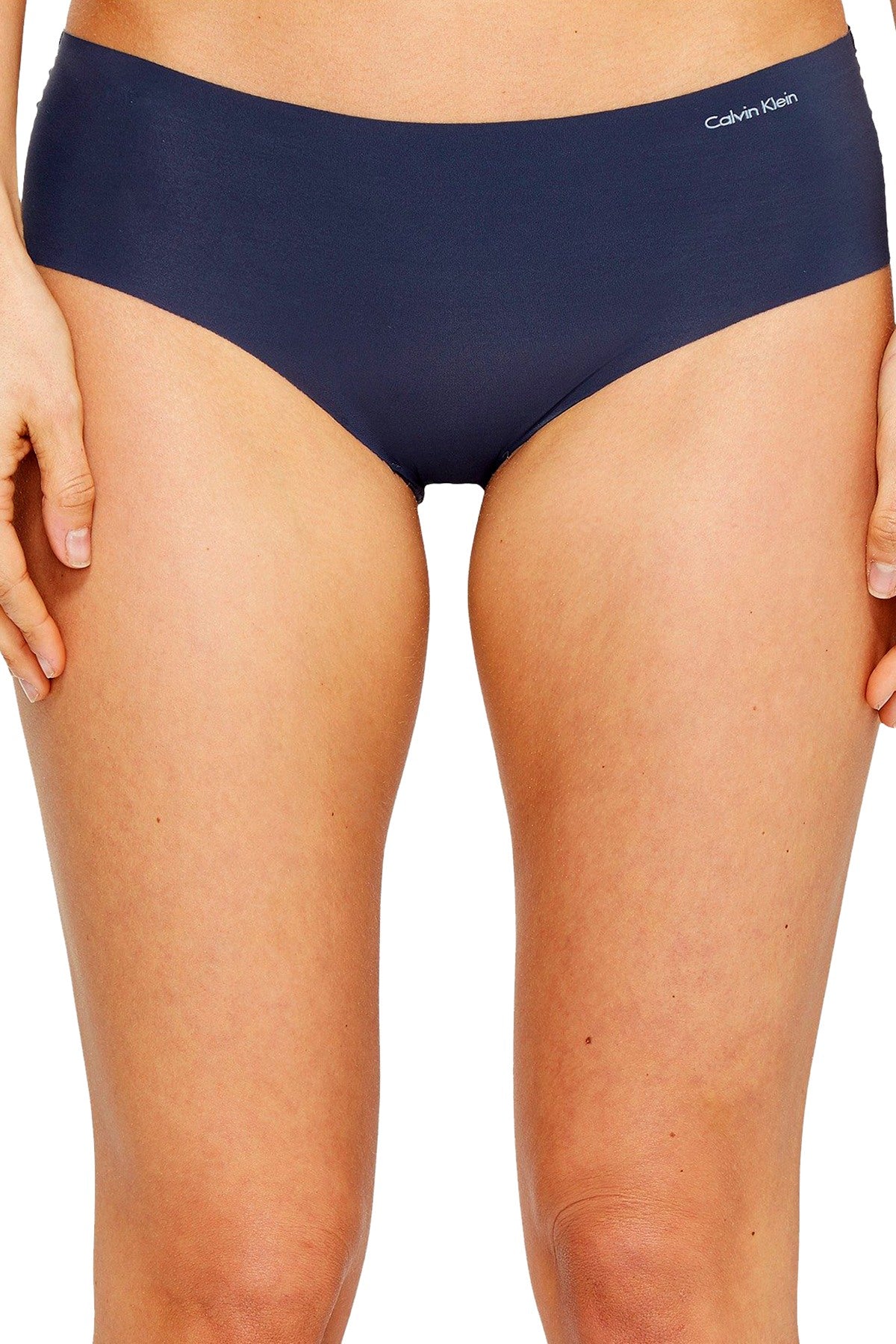 Calvin Klein Navy/Beige/Black Invisibles Hipster 3-Pack