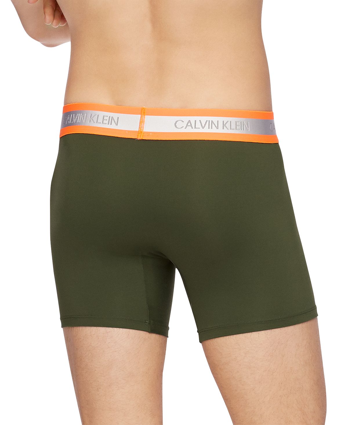Calvin Klein Neon Boxer Briefs Green