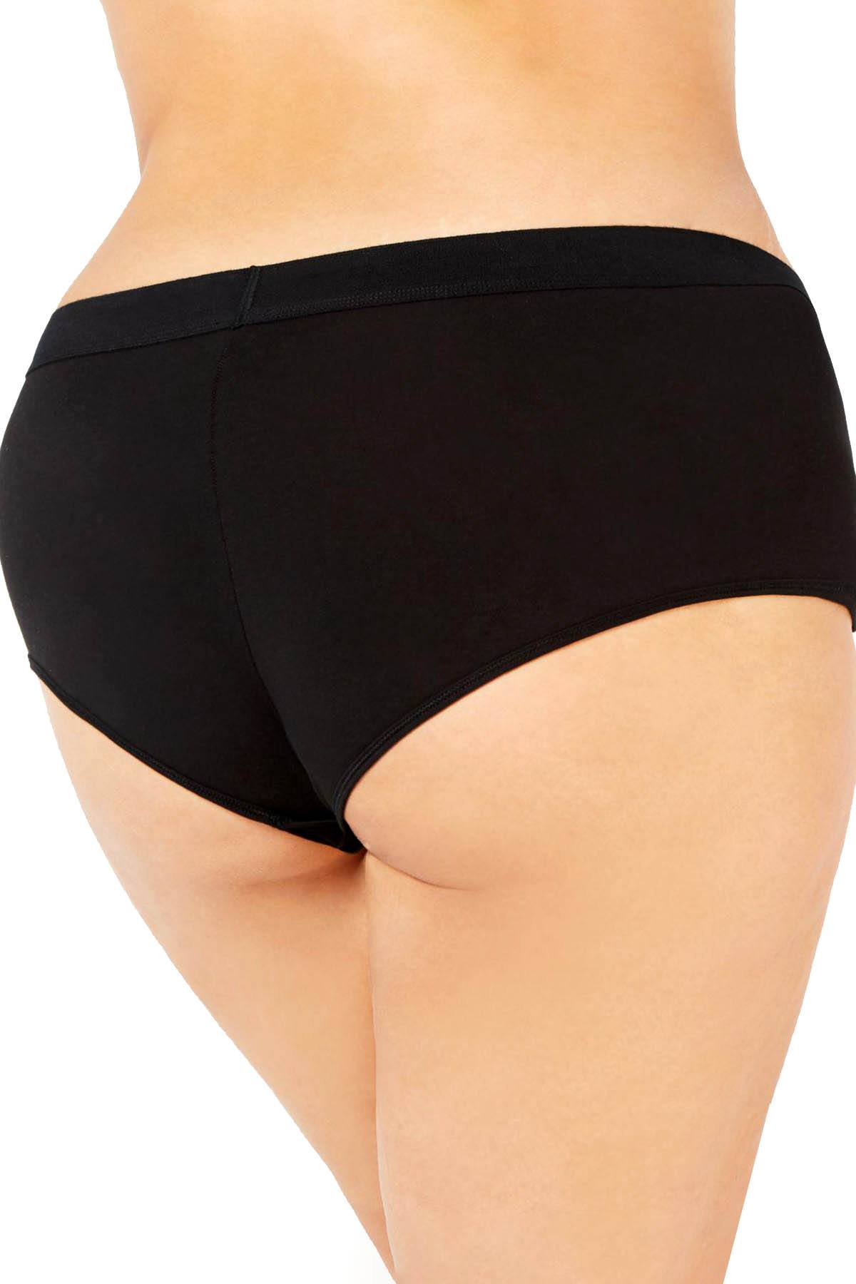 Calvin Klein PLUS Black Monogram Boyshort