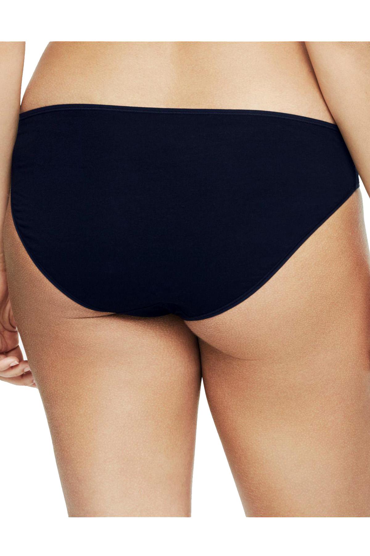 Calvin Klein PLUS Shoreline-Navy Cotton Form Bikini Brief