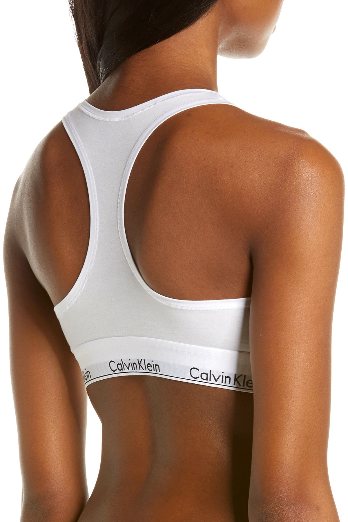 Calvin Klein Pride Limited Edition Modern Cotton Rainbow Bralette White