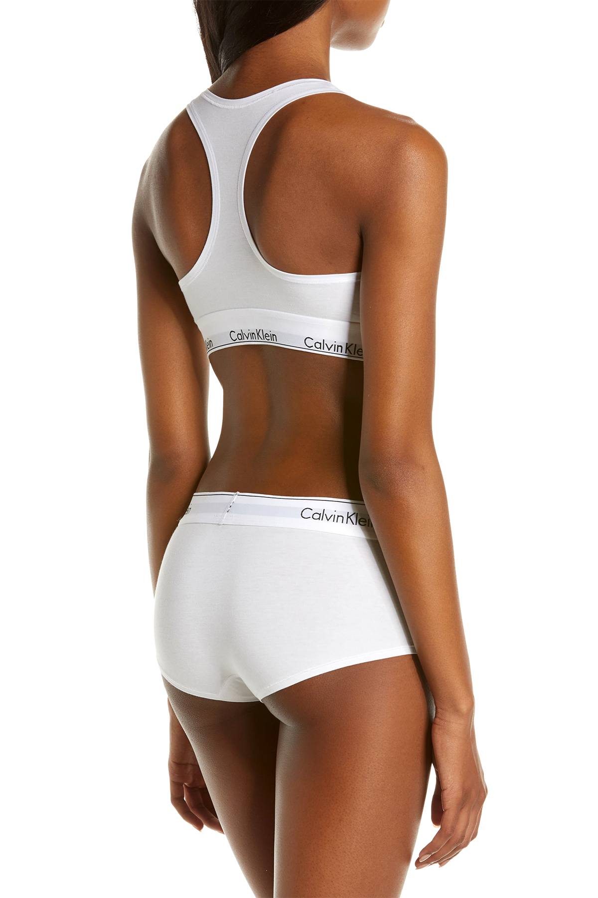 Calvin Klein Pride Limited Edition Modern Cotton Rainbow Bralette White