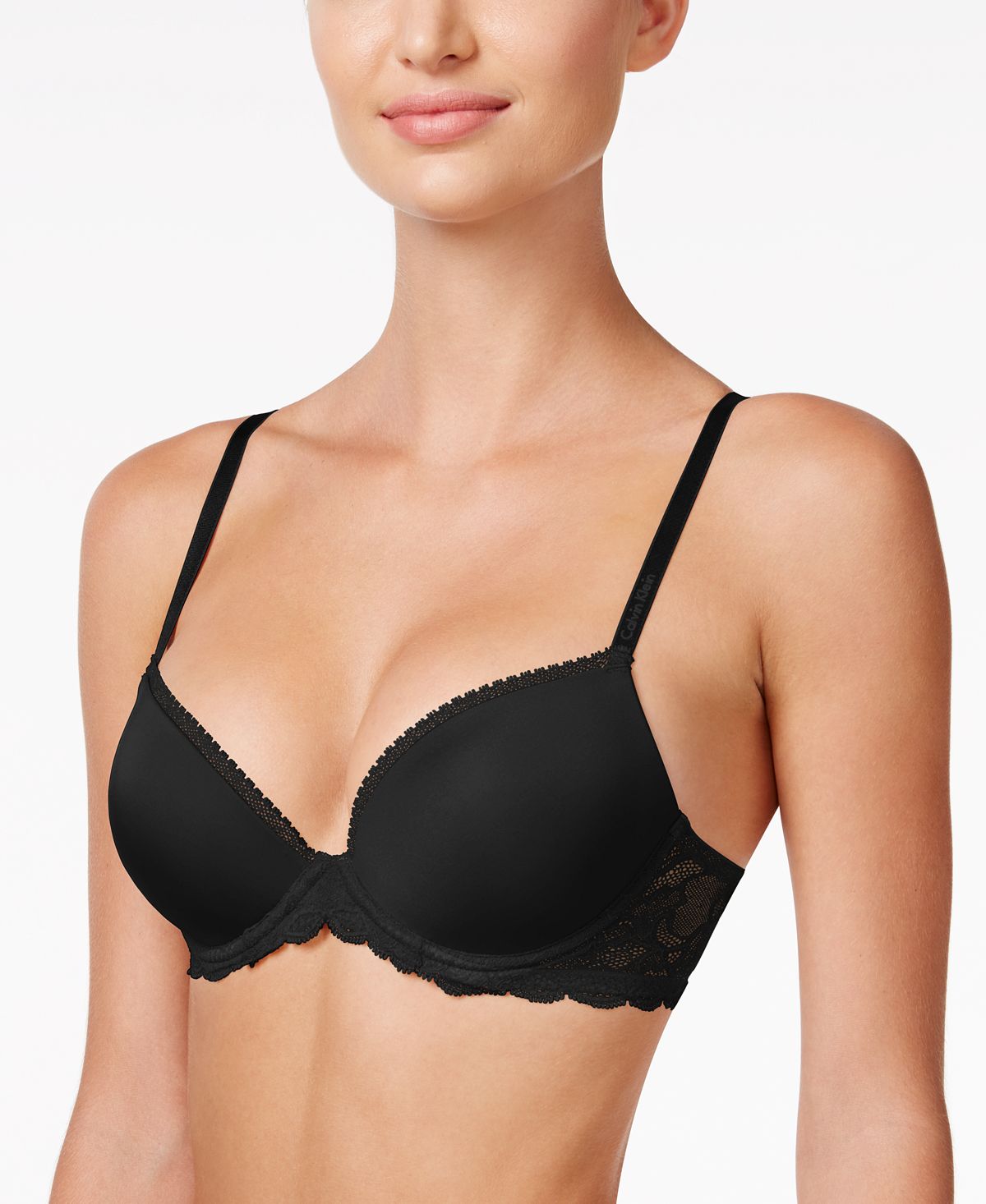 Calvin Klein Seductive Comfort Lace Demi Bra Qf1444
