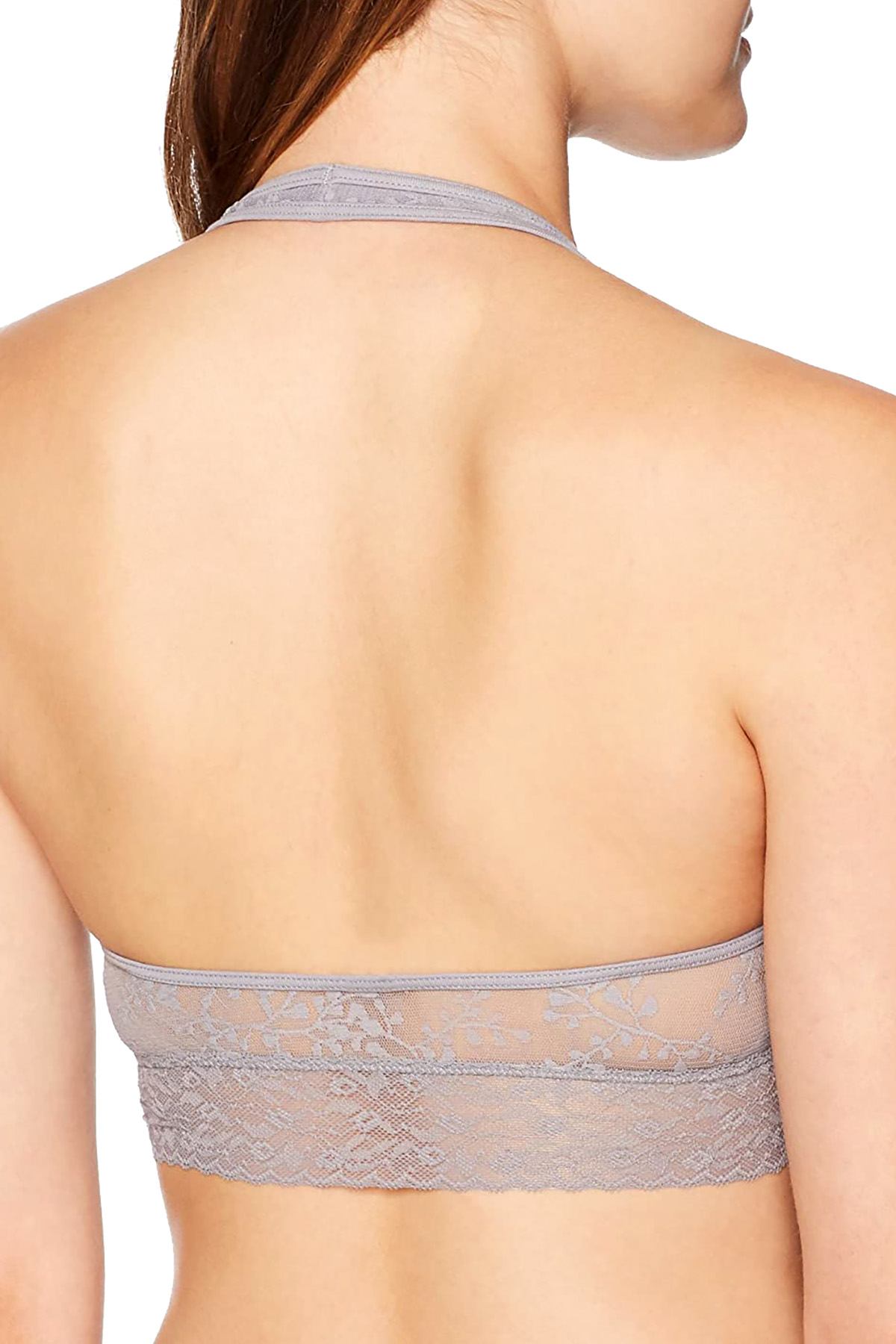 Calvin Klein Silverlock Bare Lace Halter Bralette