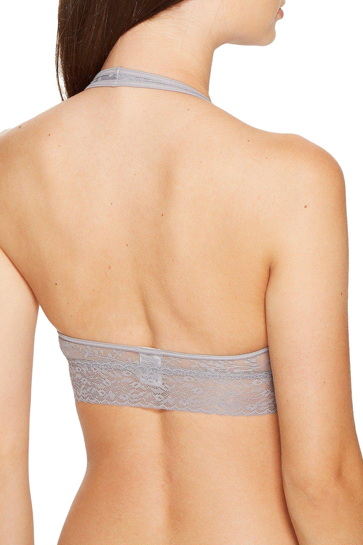 Calvin Klein Silverlock Bare Lace Halter Bralette