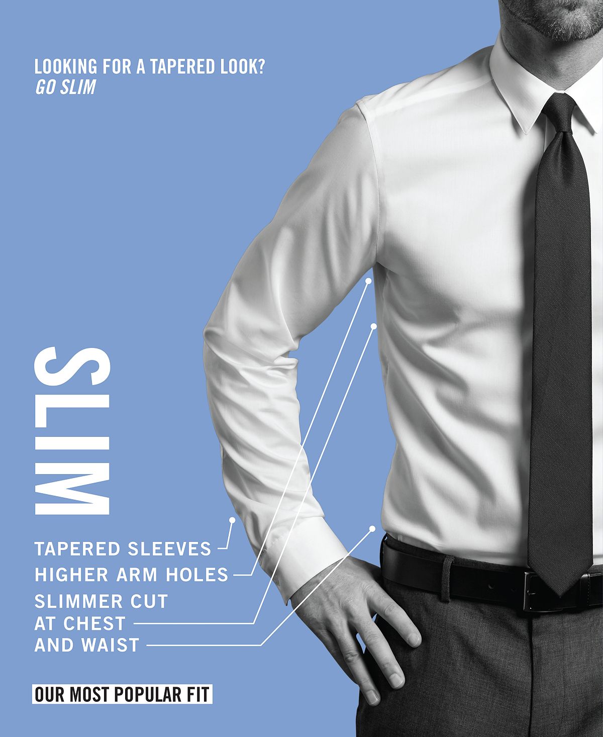 Calvin Klein Slim-fit Solid French Cuff Dress Shirt & Pre-tied Solid Bow Tie Set White