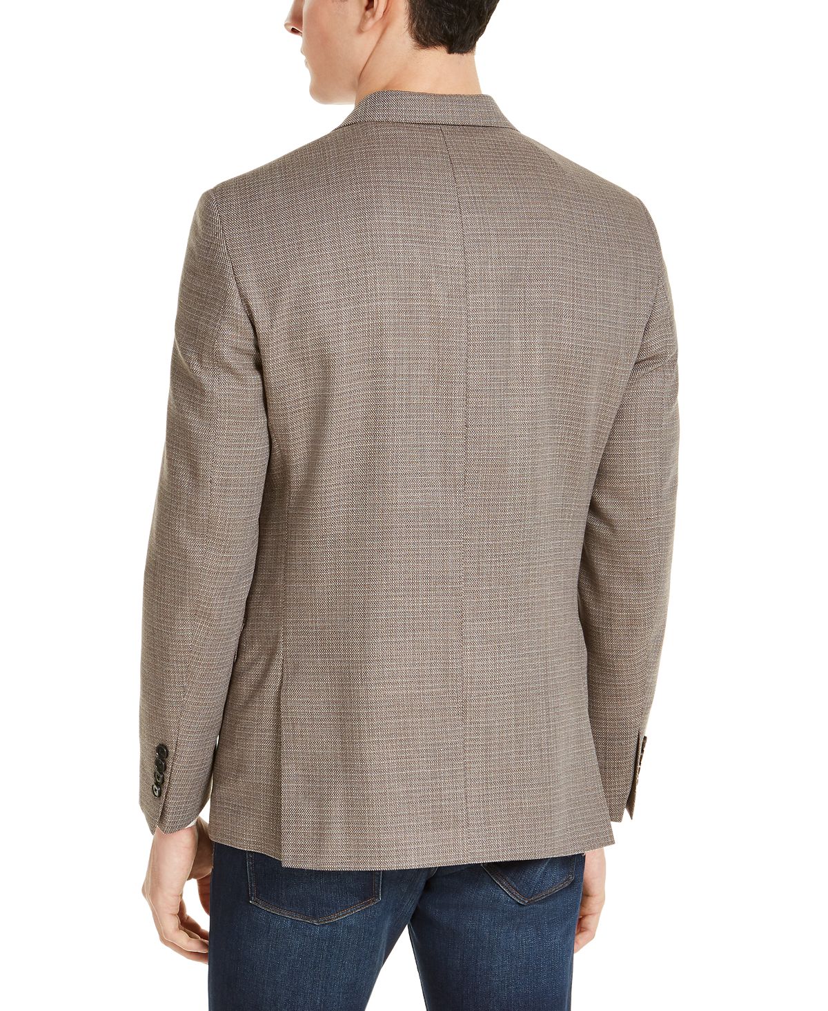Calvin Klein Slim-fit Wool Sport Coat Cream/tan