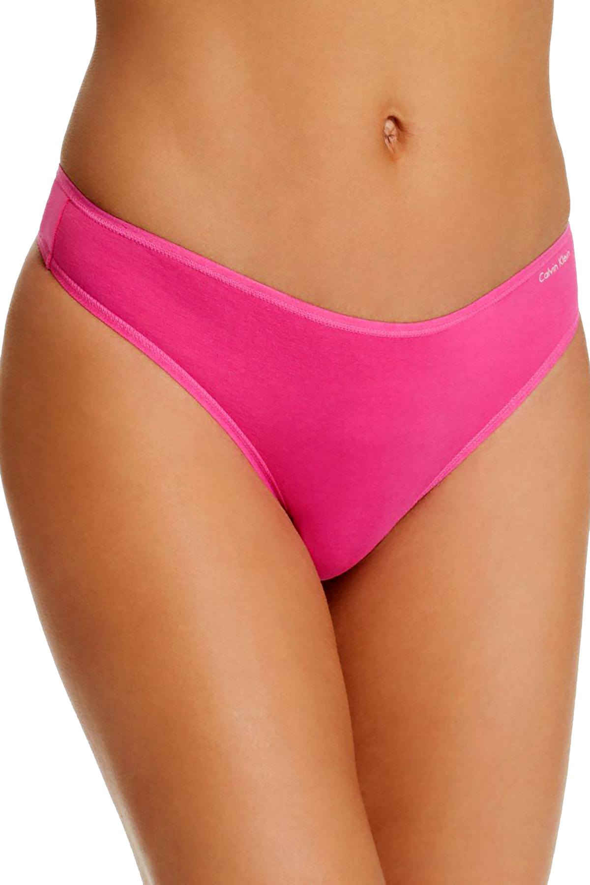 Calvin Klein Sophie-Pink Form Cotton Thong