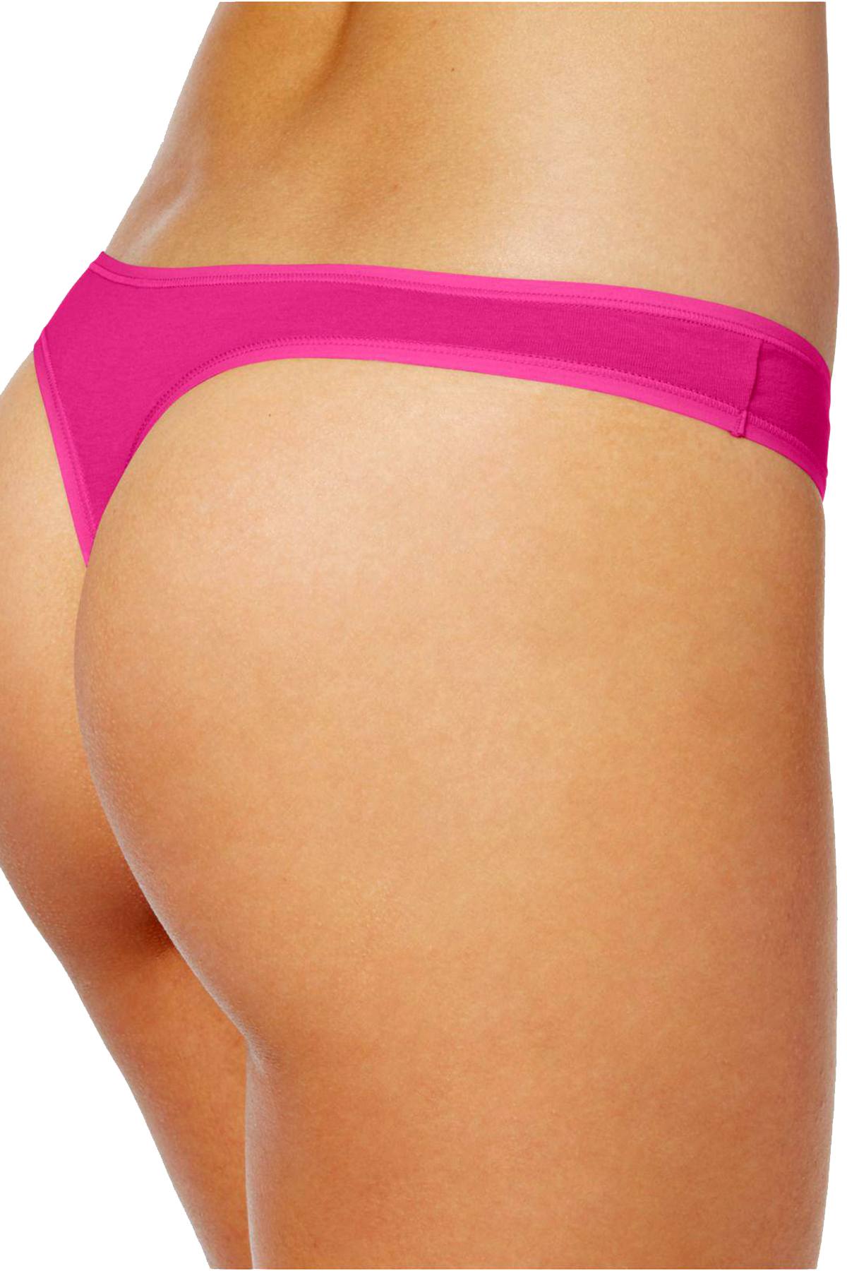 Calvin Klein Sophie-Pink Form Cotton Thong