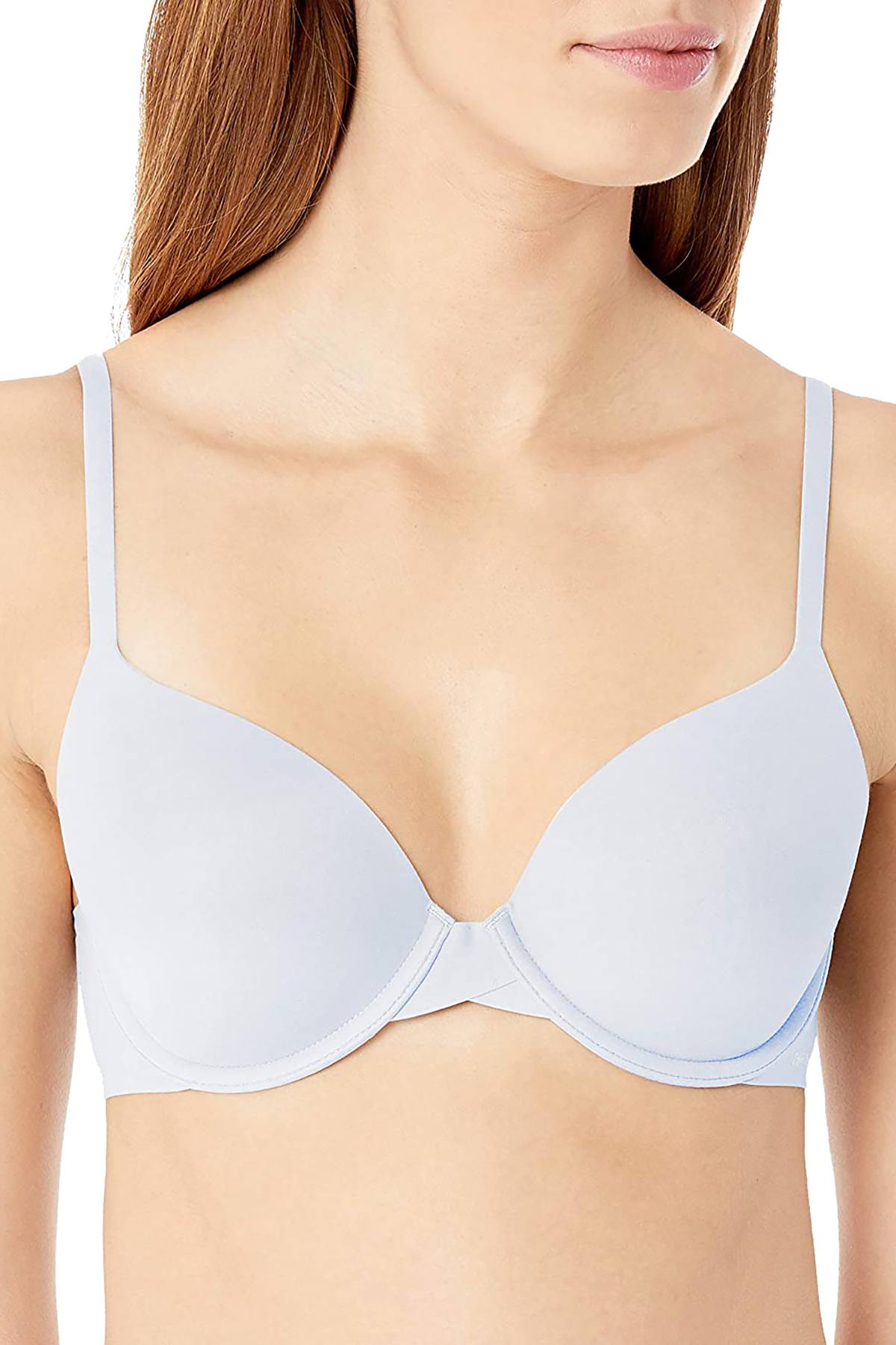 Calvin Klein Spring Blue Perfectly Fit Full Coverage T-Shirt Bra –  CheapUndies