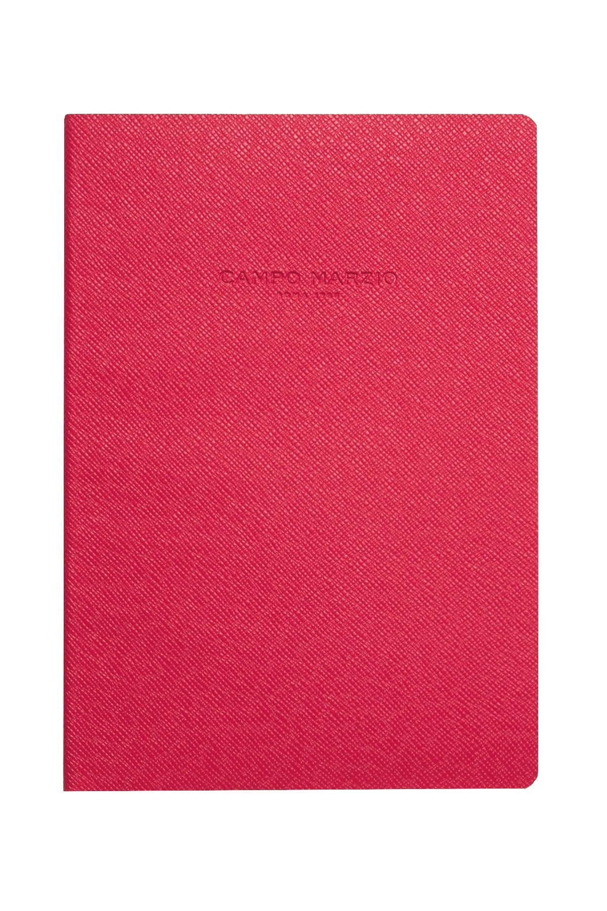 Campo Marzio Hot-Pink/Neon-Pink Pebbled Faux-Leather Journal