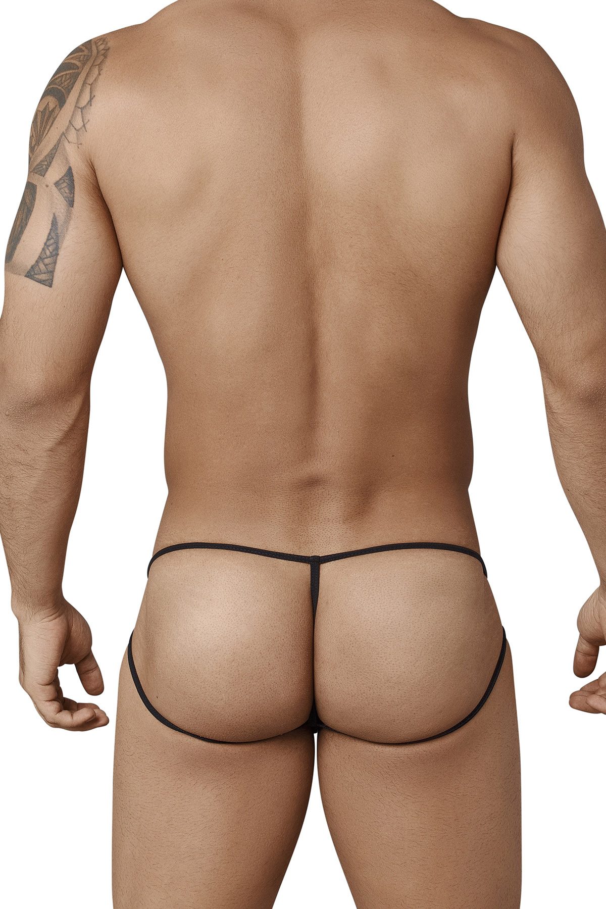 Candyman Black/Gold Jock-String