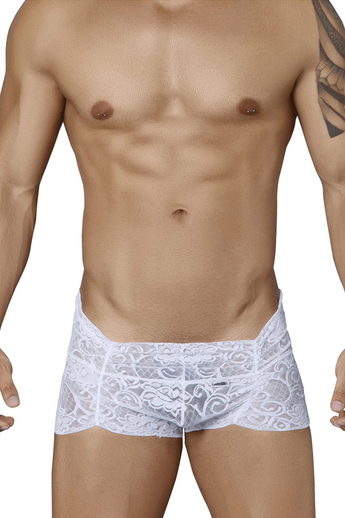Candyman White Neon Lace Trunk