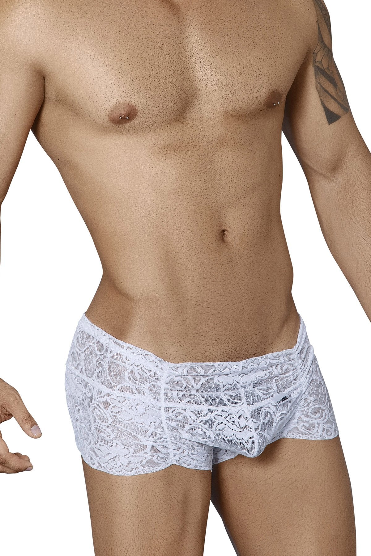 Candyman White Neon Lace Trunk