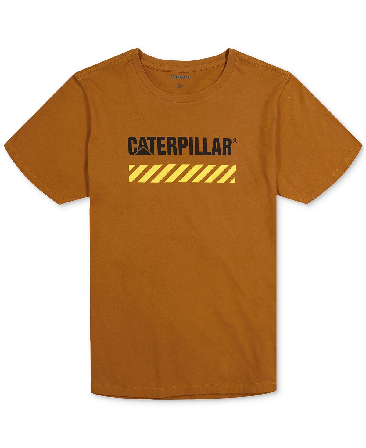 Caterpillar Work Area Logo Graphic T-shirt Bronze