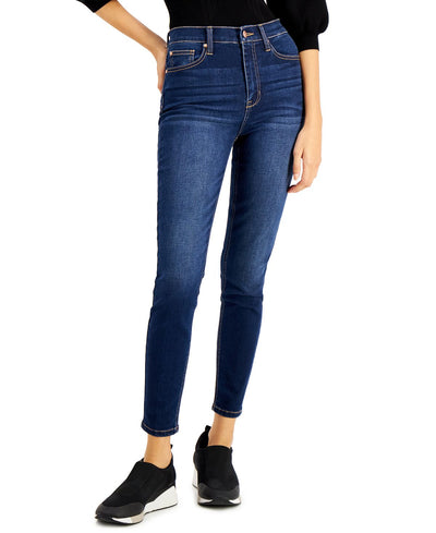 Celebrity Pink High Rise Ripped Skinny Ankle Jeans Deadline