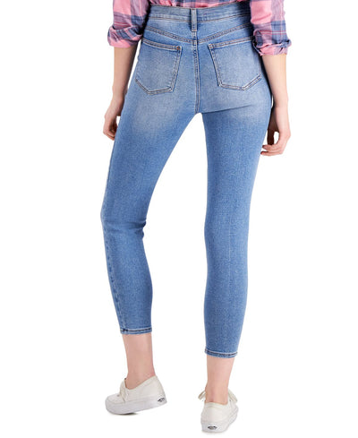 Celebrity Pink Juniors' High-rise Skinny Ankle Jeans Out Of Time