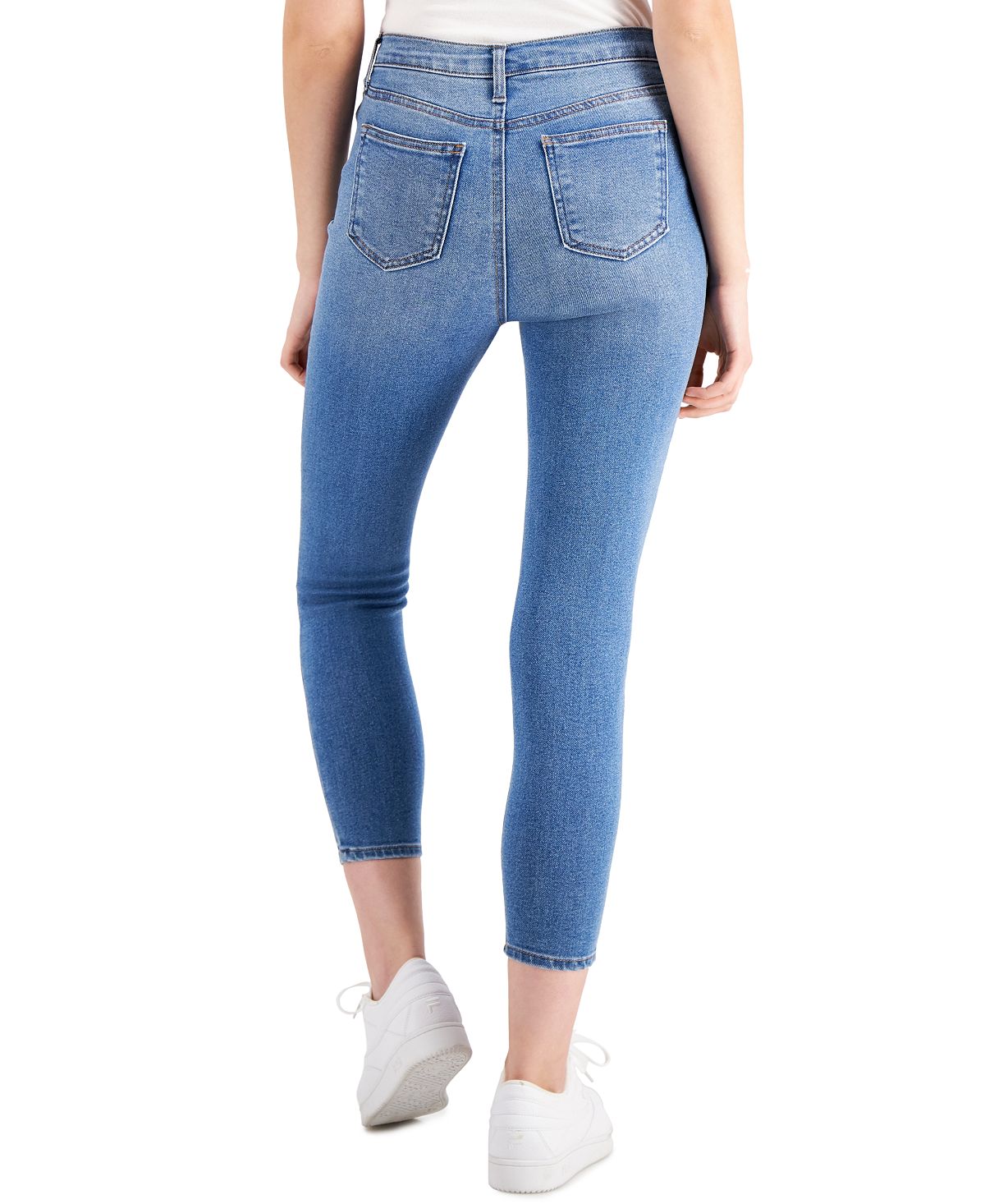 Celebrity Pink Juniors' High-rise Skinny Ankle Jeans Save The Day