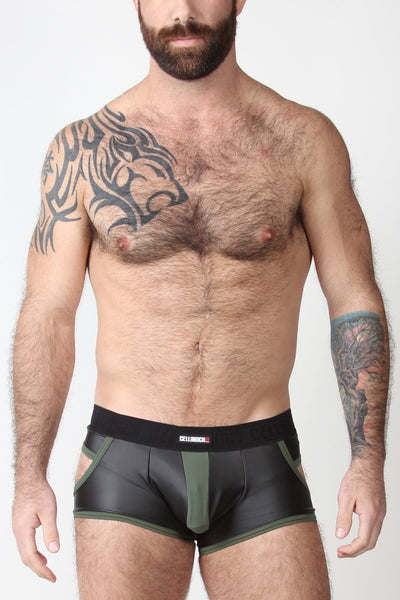 CellBlock 13 Army Green Night Hawk Jock Trunk