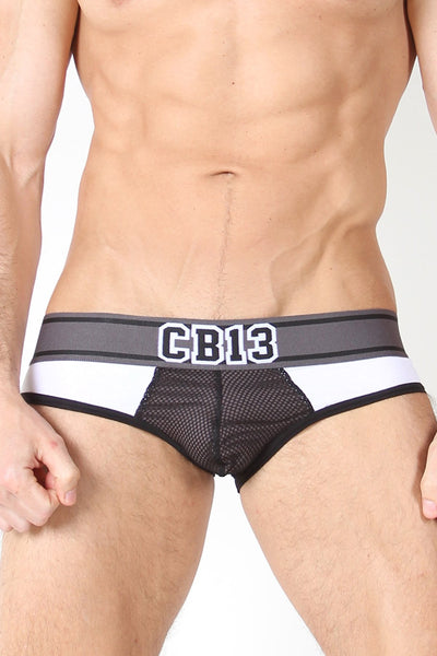 CellBlock 13 Black Halfback Low Rise Brief