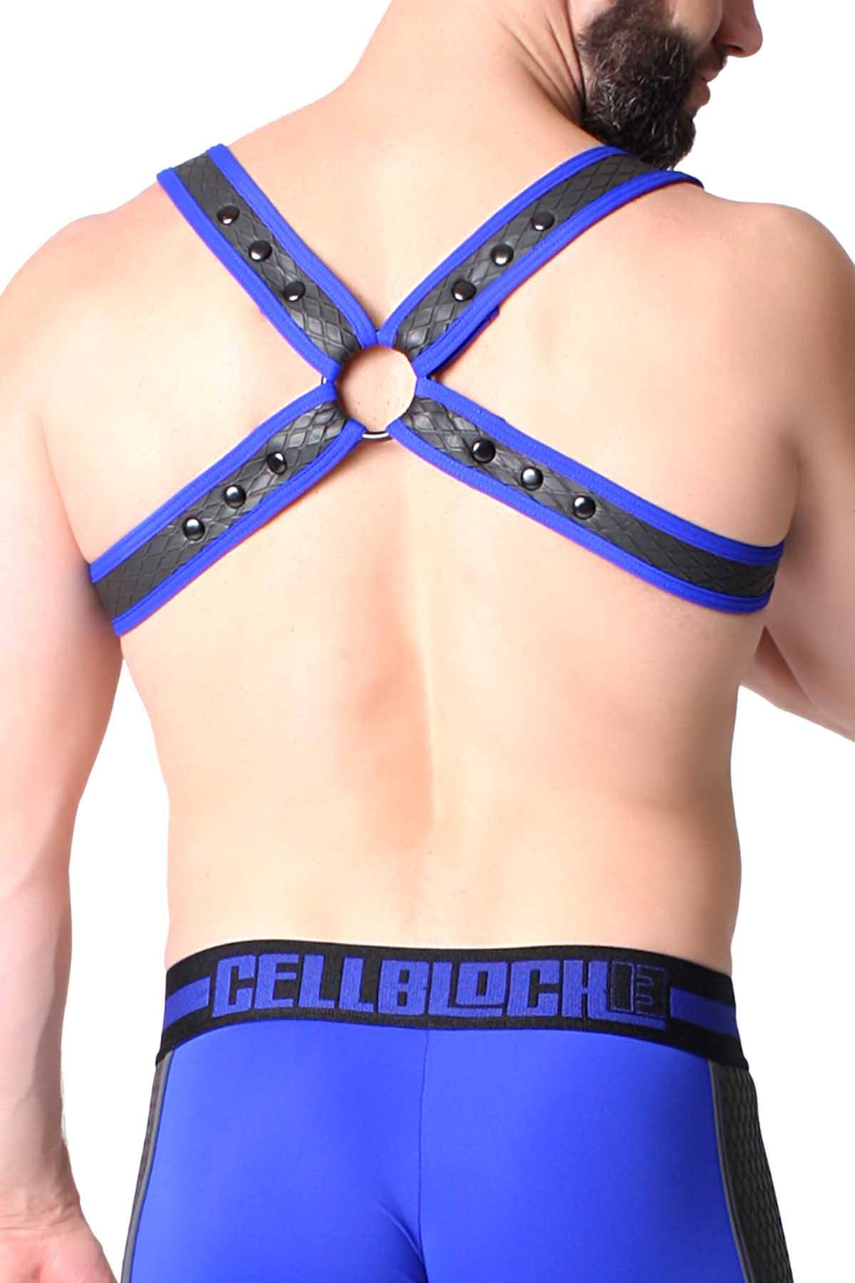 CellBlock 13 Blue Gridiron Pocket Harness