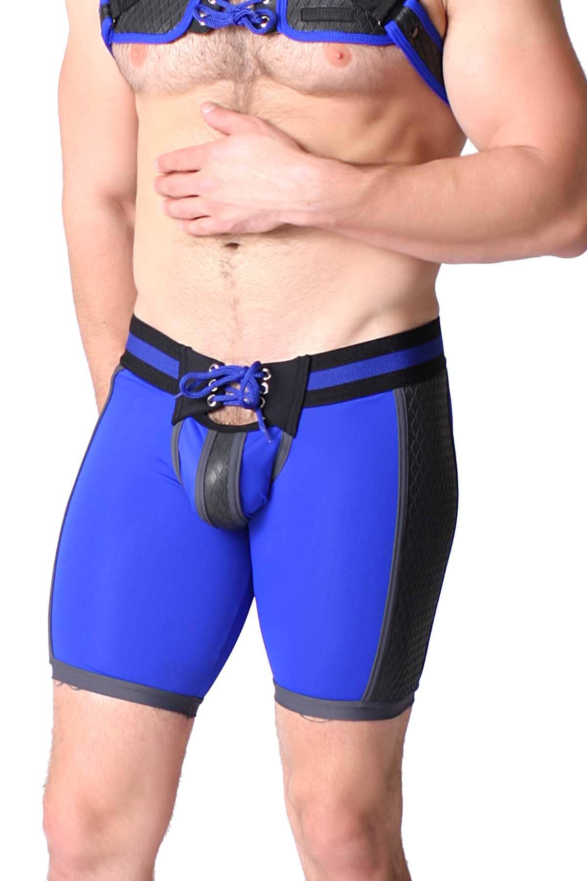 CellBlock 13 Blue Gridiron Short