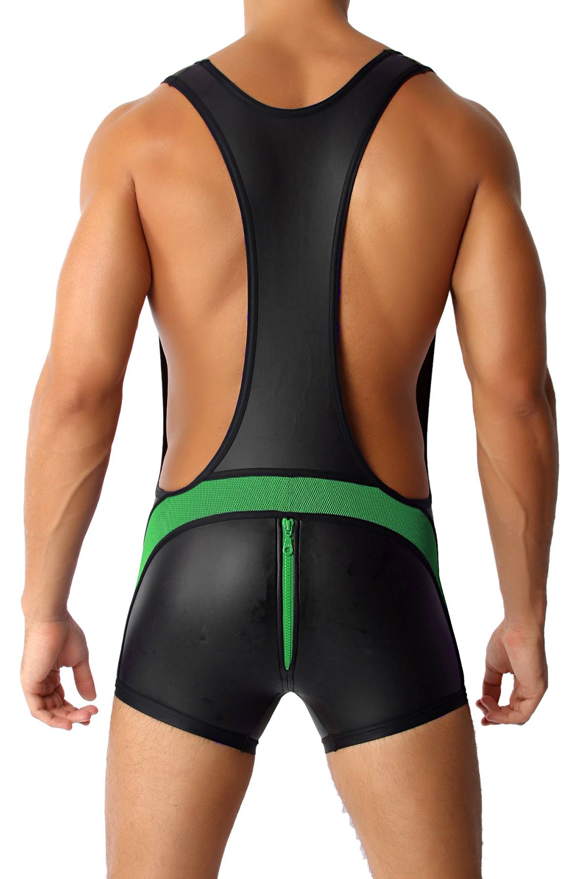 CellBlock 13 Green Vector Rubber Singlet