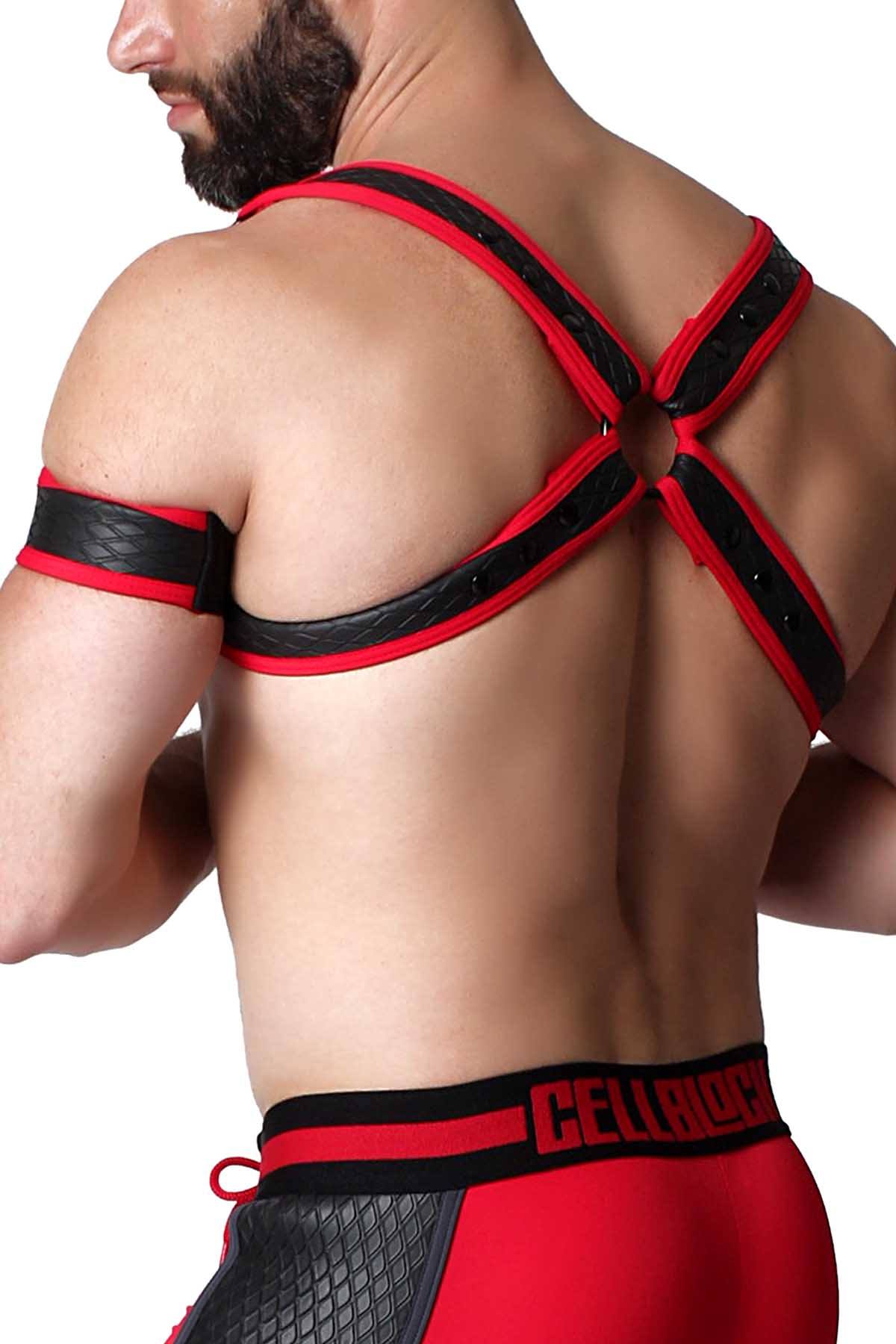 CellBlock 13 Red Gridiron Pocket Harness
