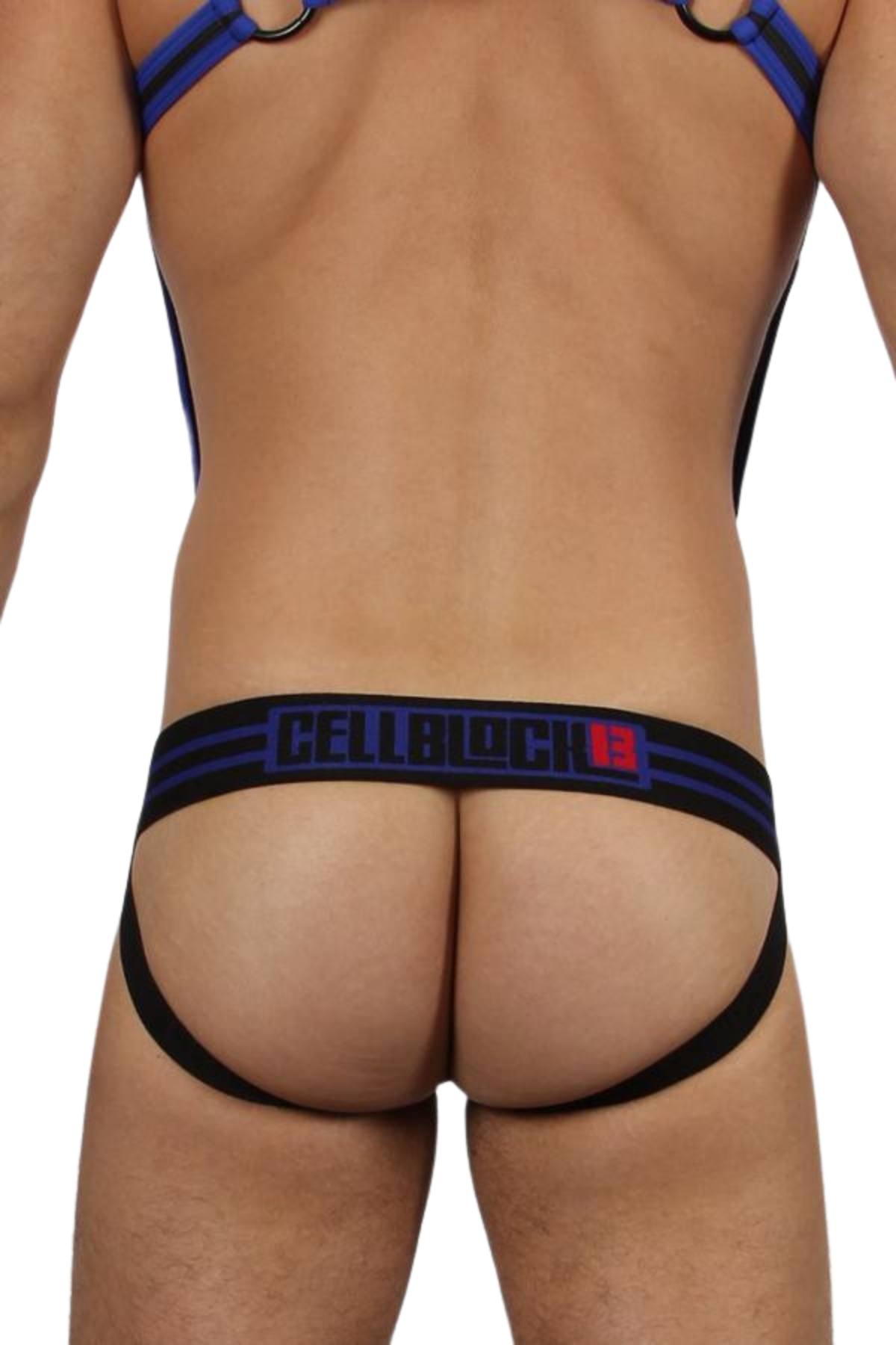 Cellblock 13 Blue Trident Jockstrap