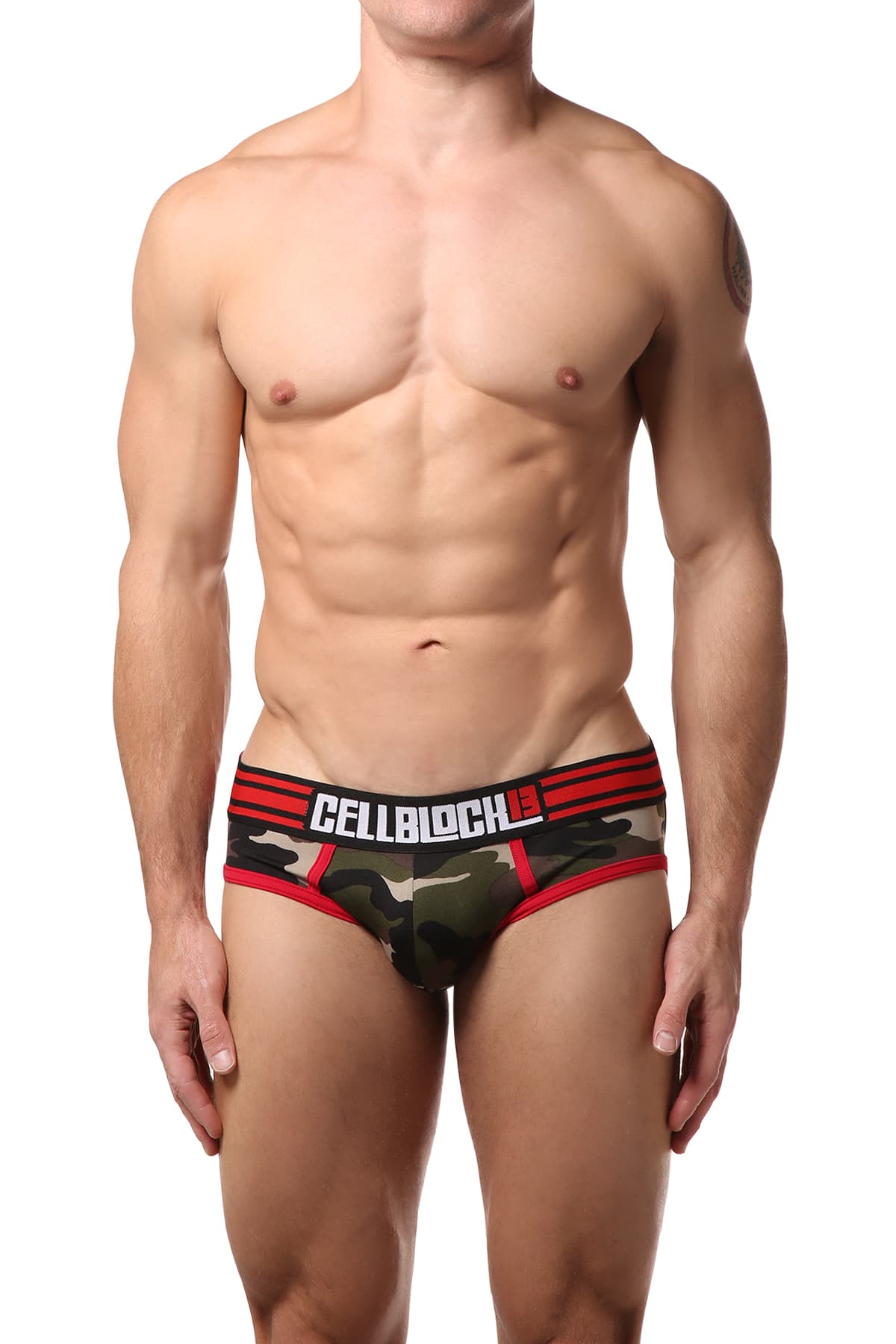 Cellblock 13 Red Commando Slingback Jock