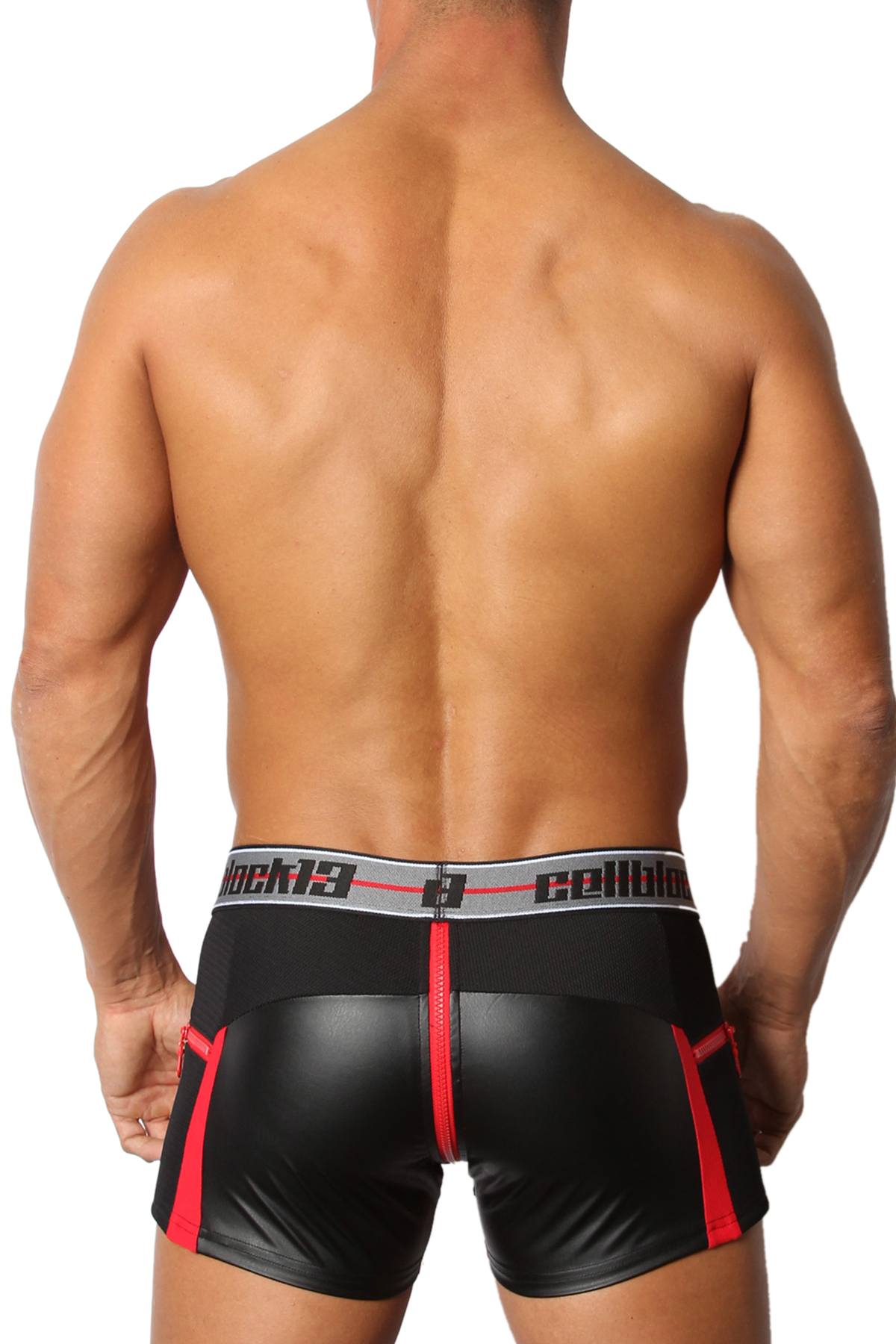 Cellblock 13 Red Moto X Zipper Trunk