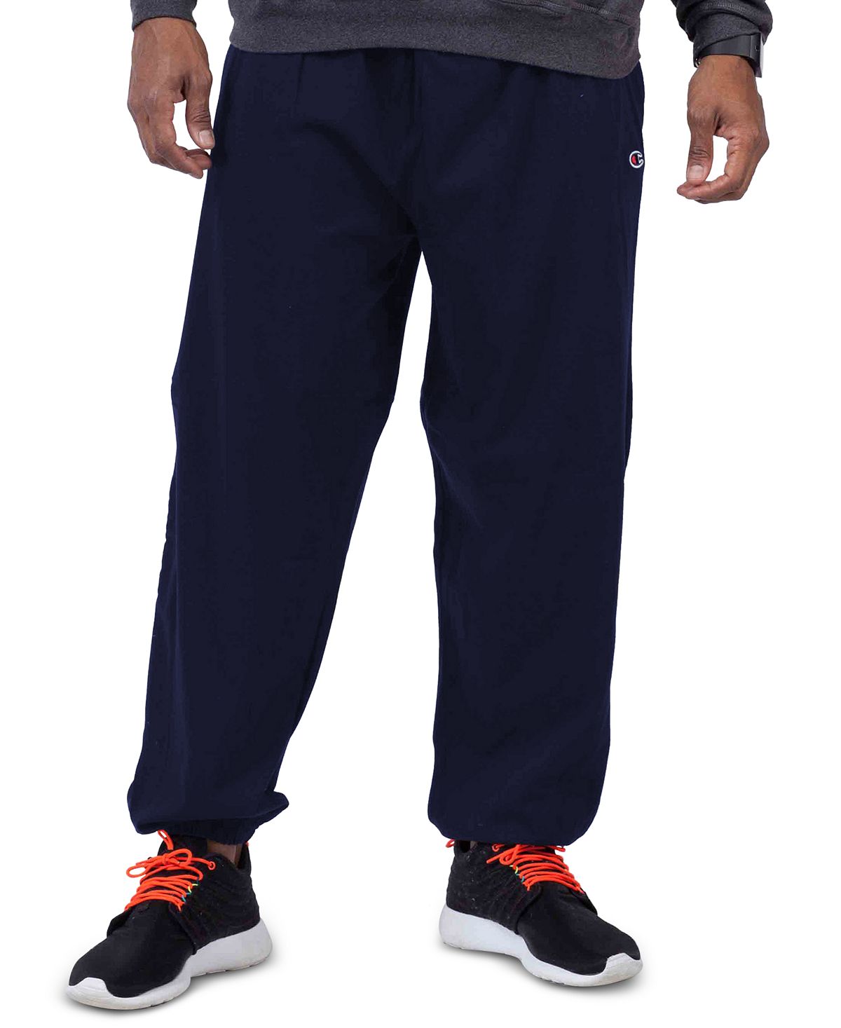 Champion Big & Tall Fleece Pants Navy