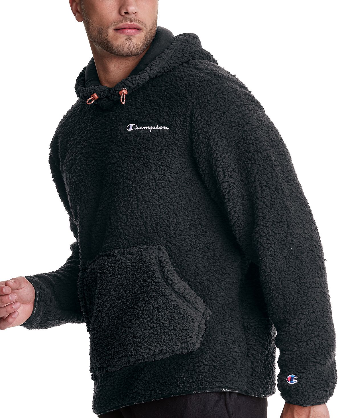 Champion Fleece Hoodie Black