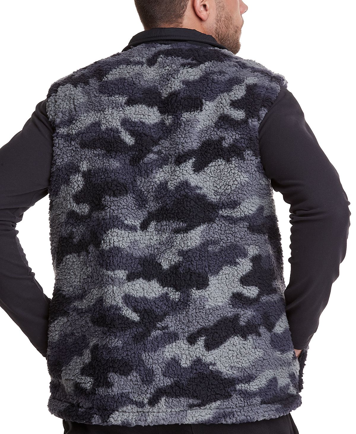 Champion High Pile Reversible Fleece Vest Camo Ammo