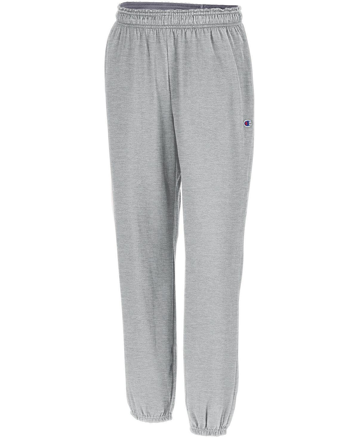 Champion Jersey Banded Bottom Pants Oxford Gray