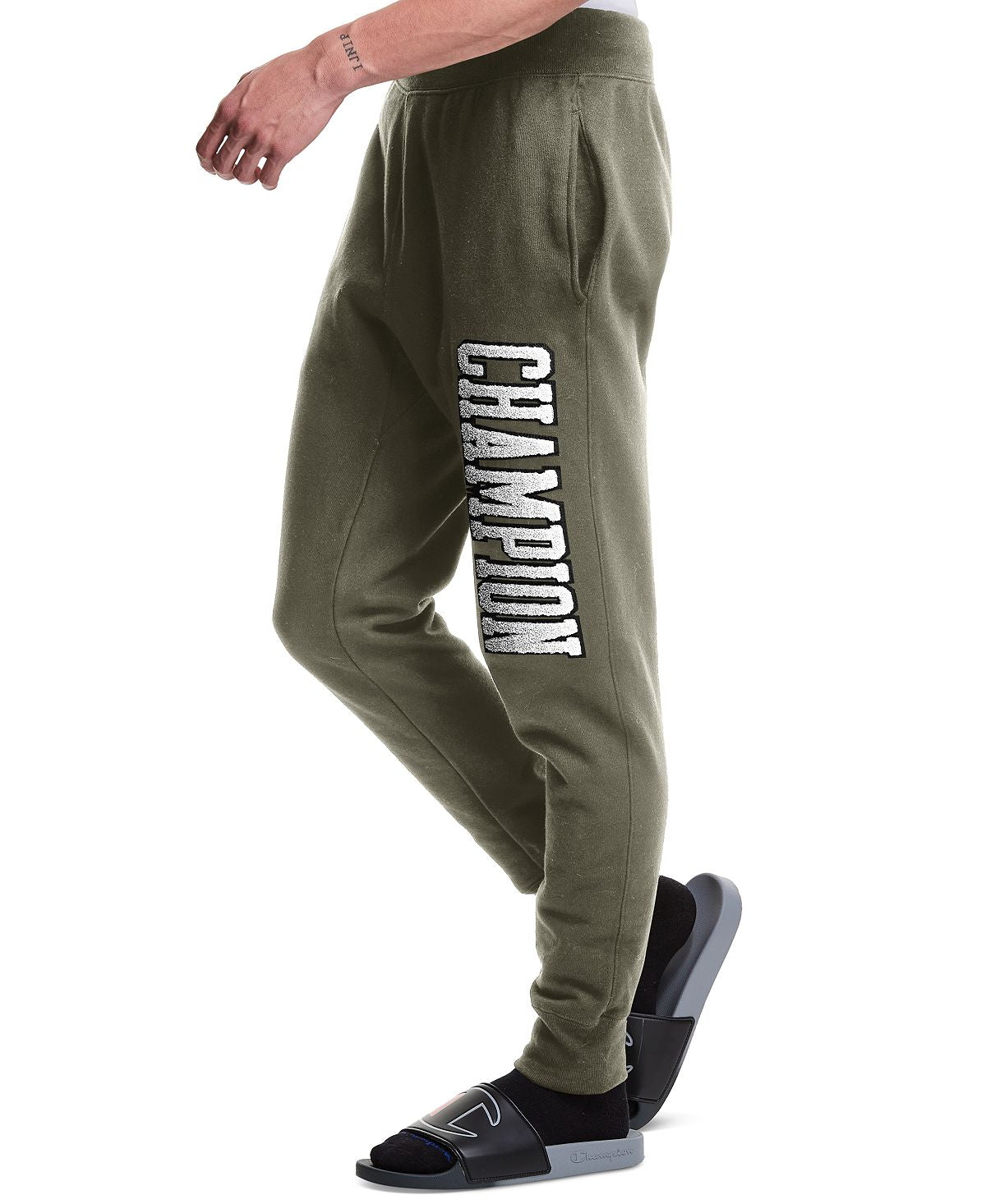 Champion Reverse Weave Jogger Pants Cargo Olive