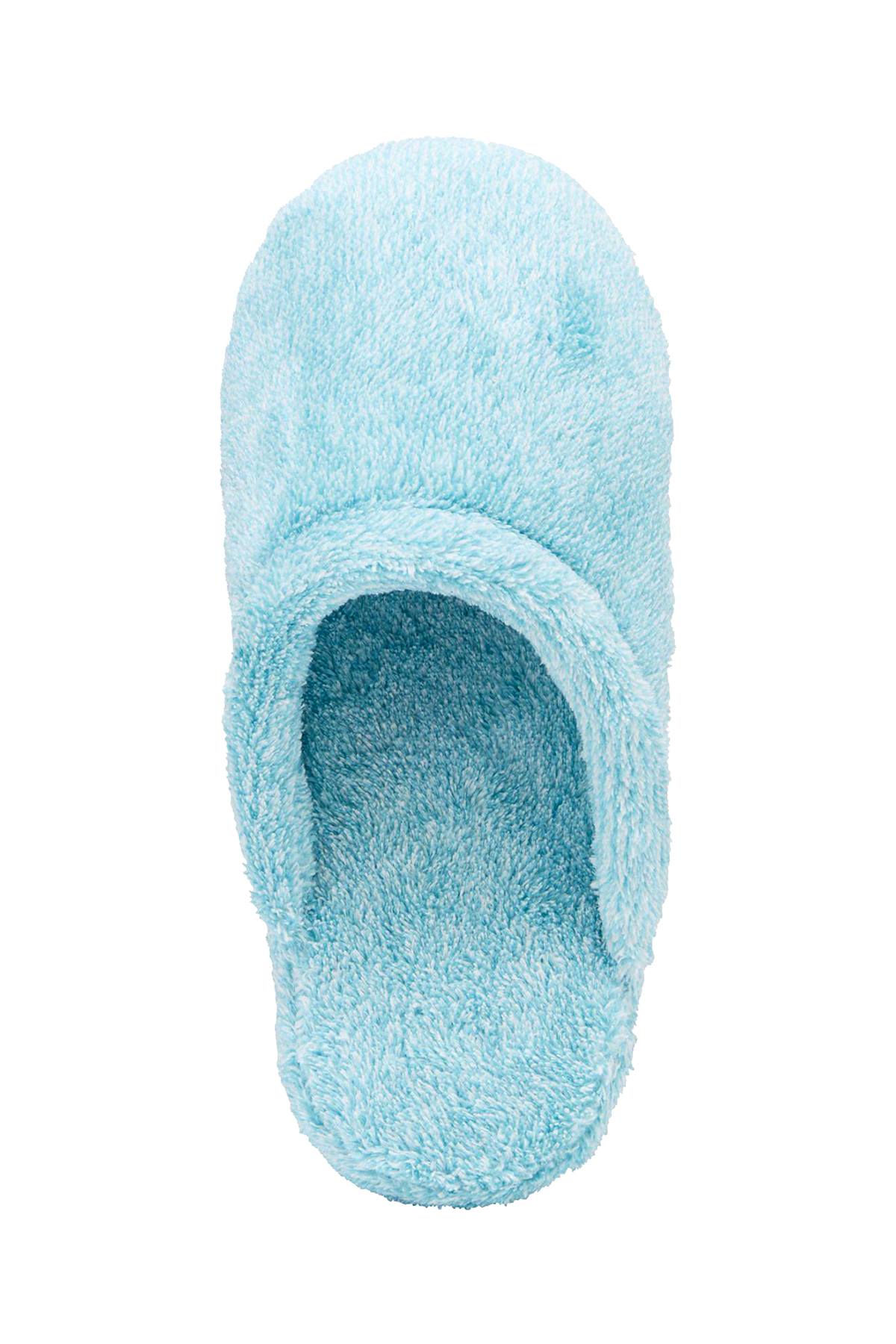 Charter Club Intimates Caribbean-Blue Rice Pile Slippers