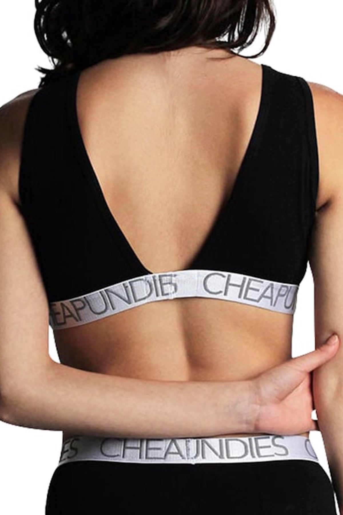 CheapUndies Black Venus Sports Bra