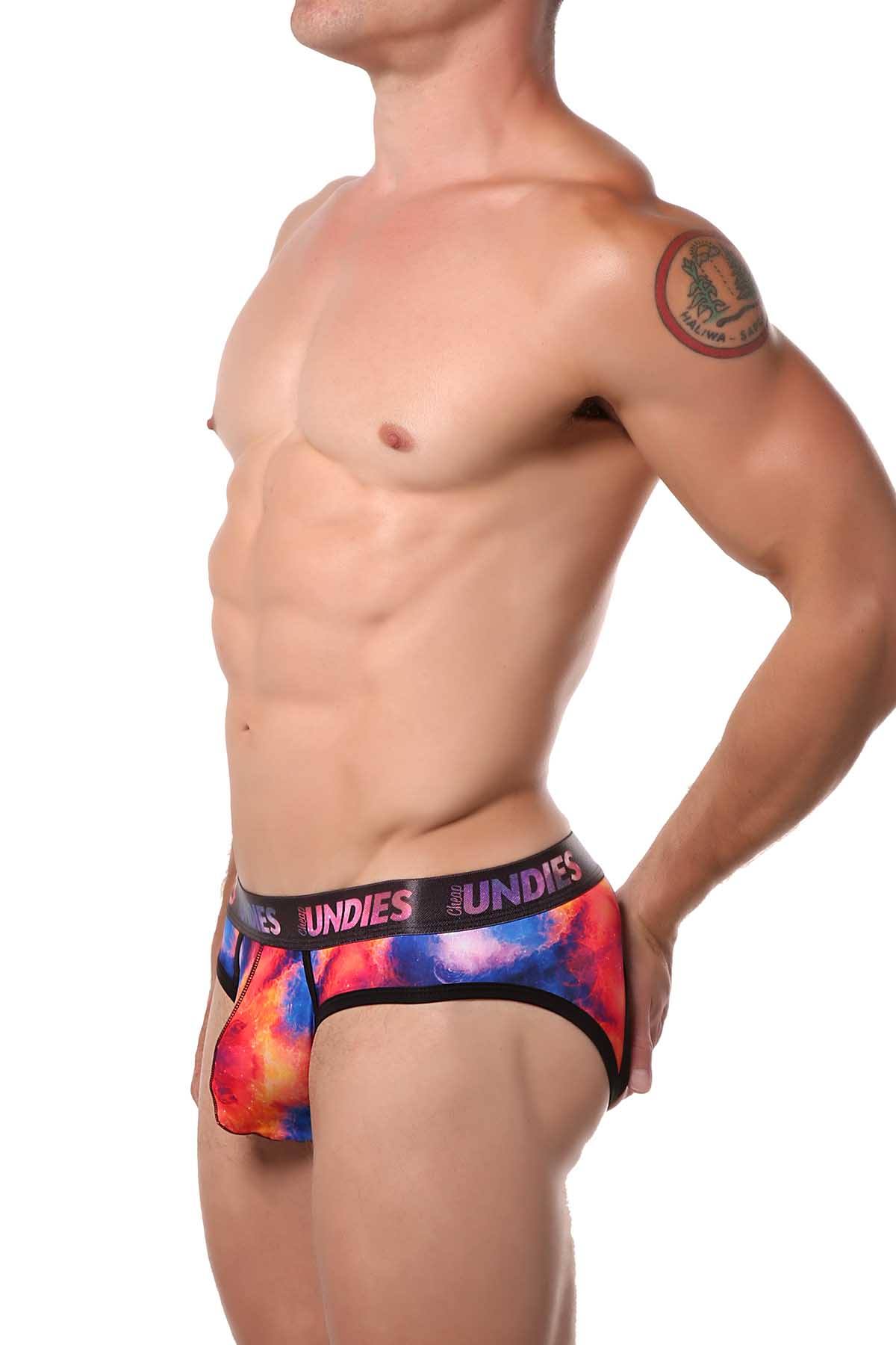 CheapUndies Blue Galaxy Jockstrap