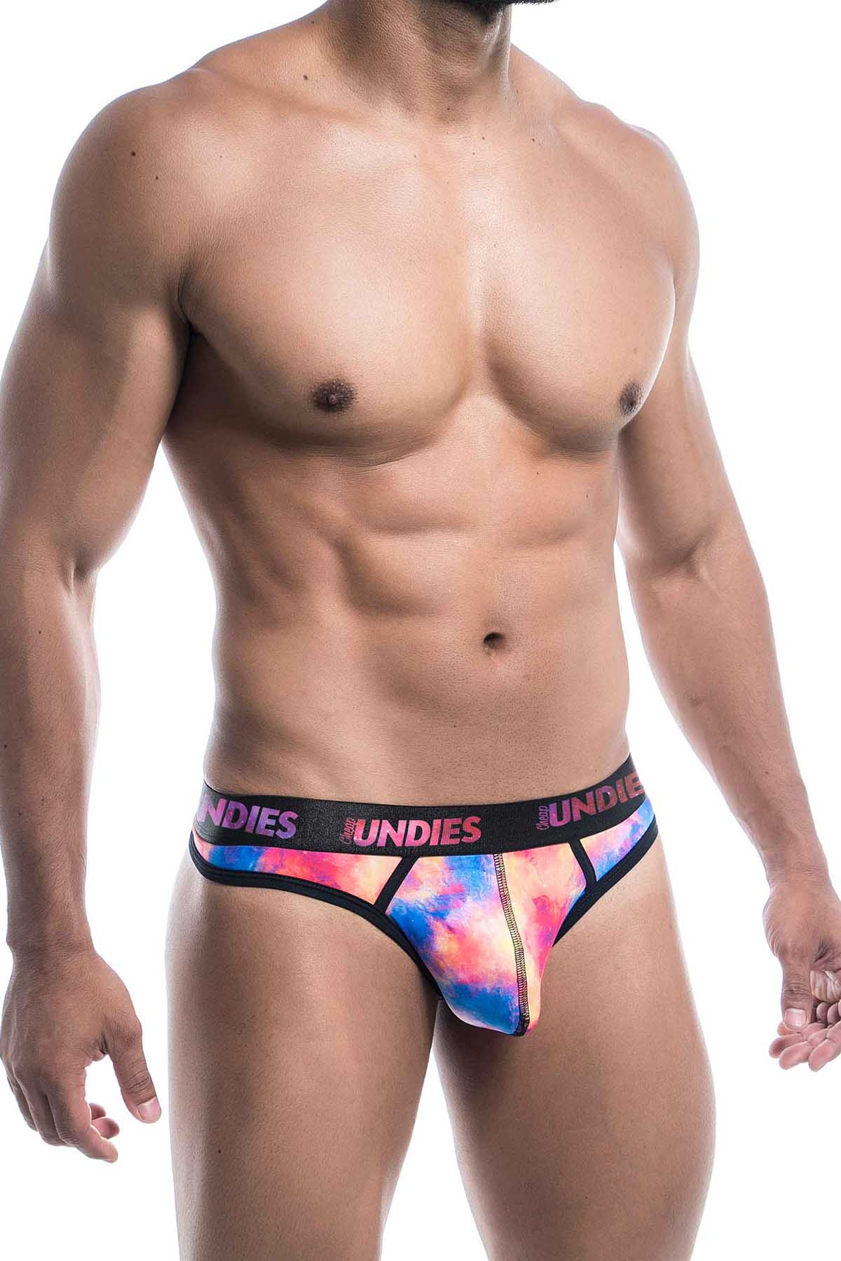 CheapUndies Blue Galaxy Thong