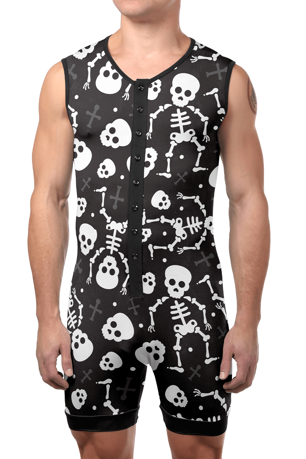 CheapUndies Bones Onesie
