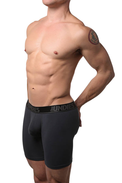 CheapUndies Charcoal Contoured Pouch Long Boxer Brief Long Boxer Brief