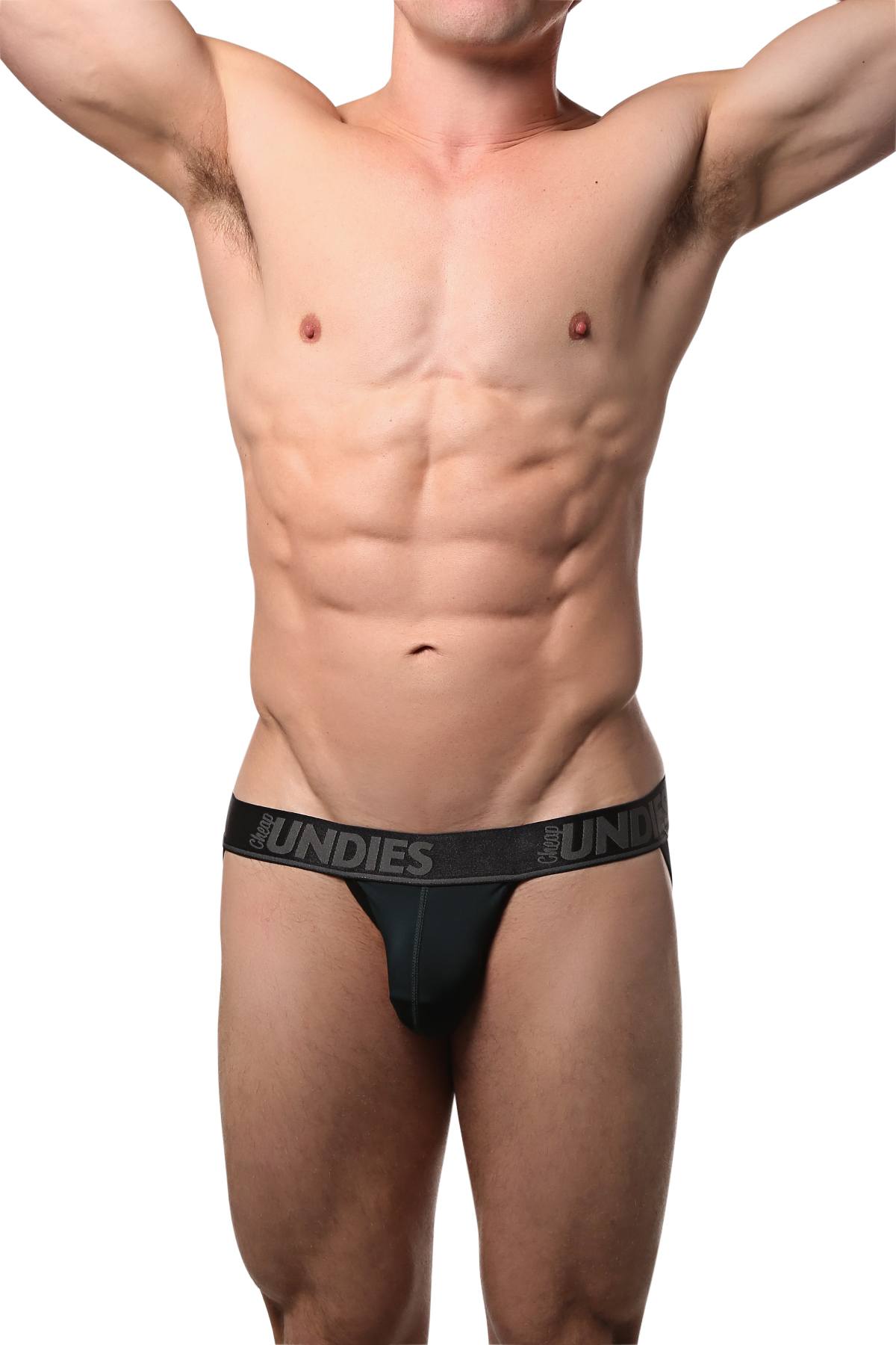 CheapUndies Charcoal Sports Jock