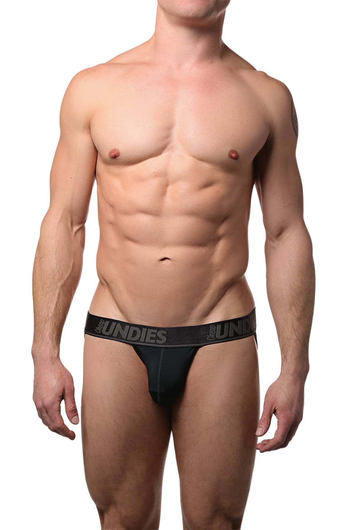 CheapUndies Charcoal Sports Jock