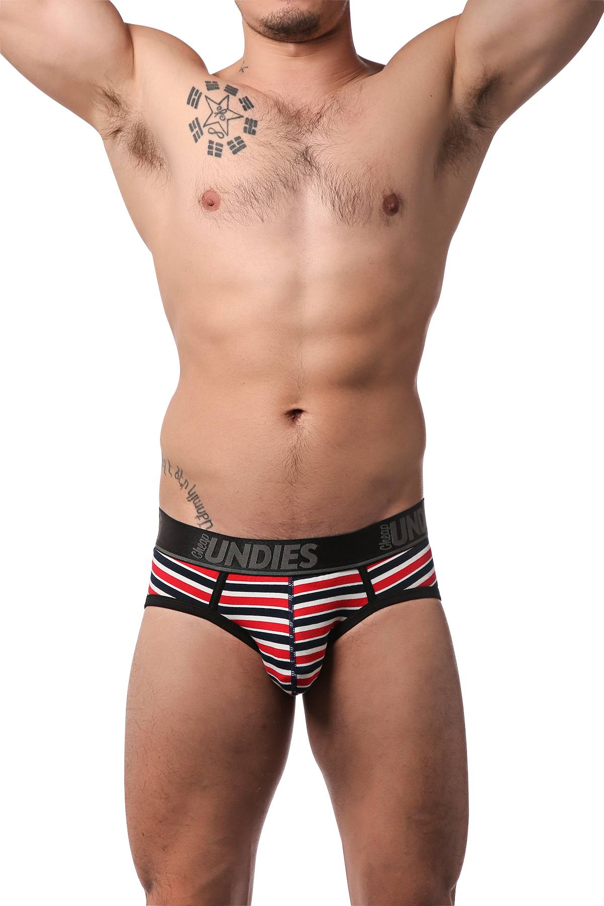 CheapUndies Nautical Stripe Brief